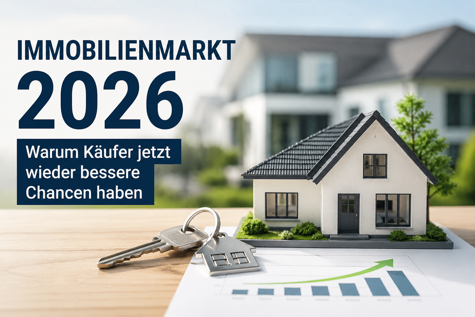 Immobilienmarkt 2026: Warum Käufer und Kapitalanleger jetzt wieder bessere Chancen haben
